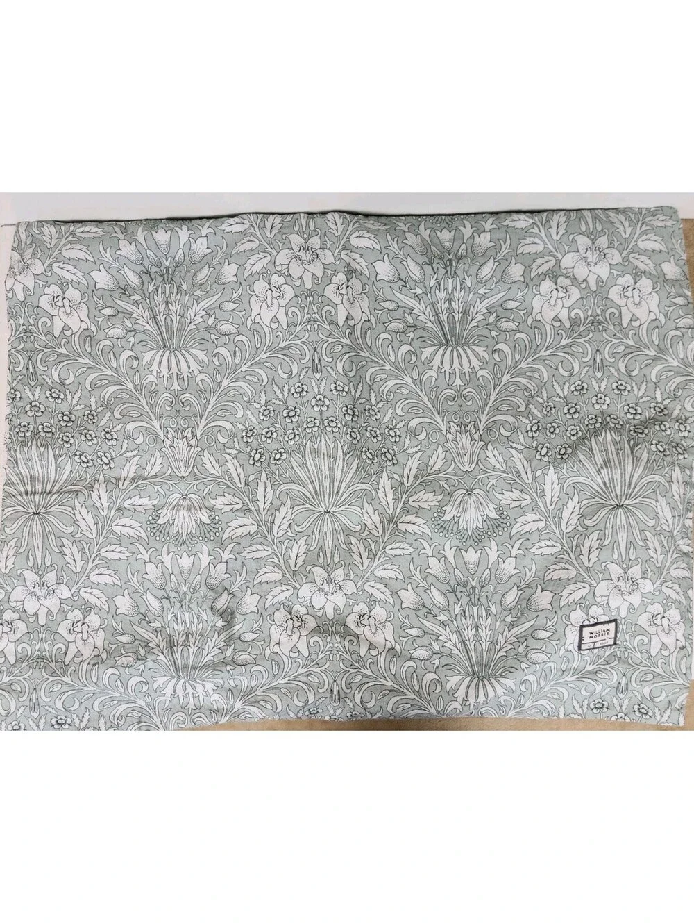 William Morris At Home Blue Floral Pillowcase Pair